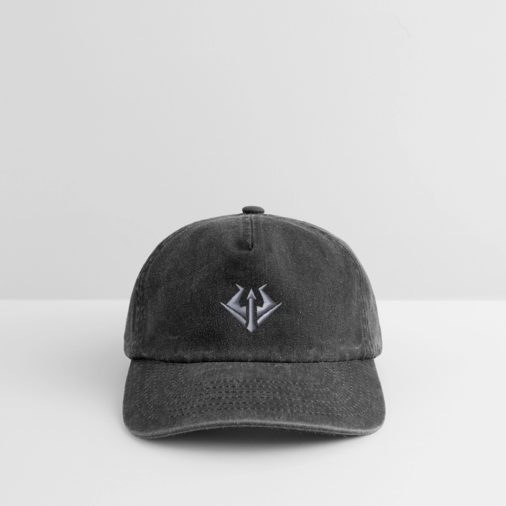 Syndicate Vintage Cap White Embroidery - Vintage Schwarz