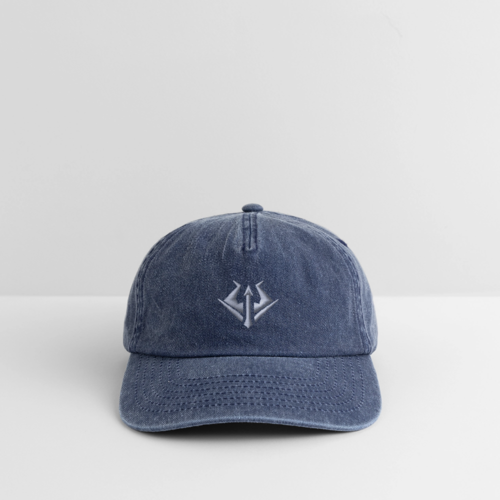 Syndicate Vintage Cap White Embroidery - Vintage Denim