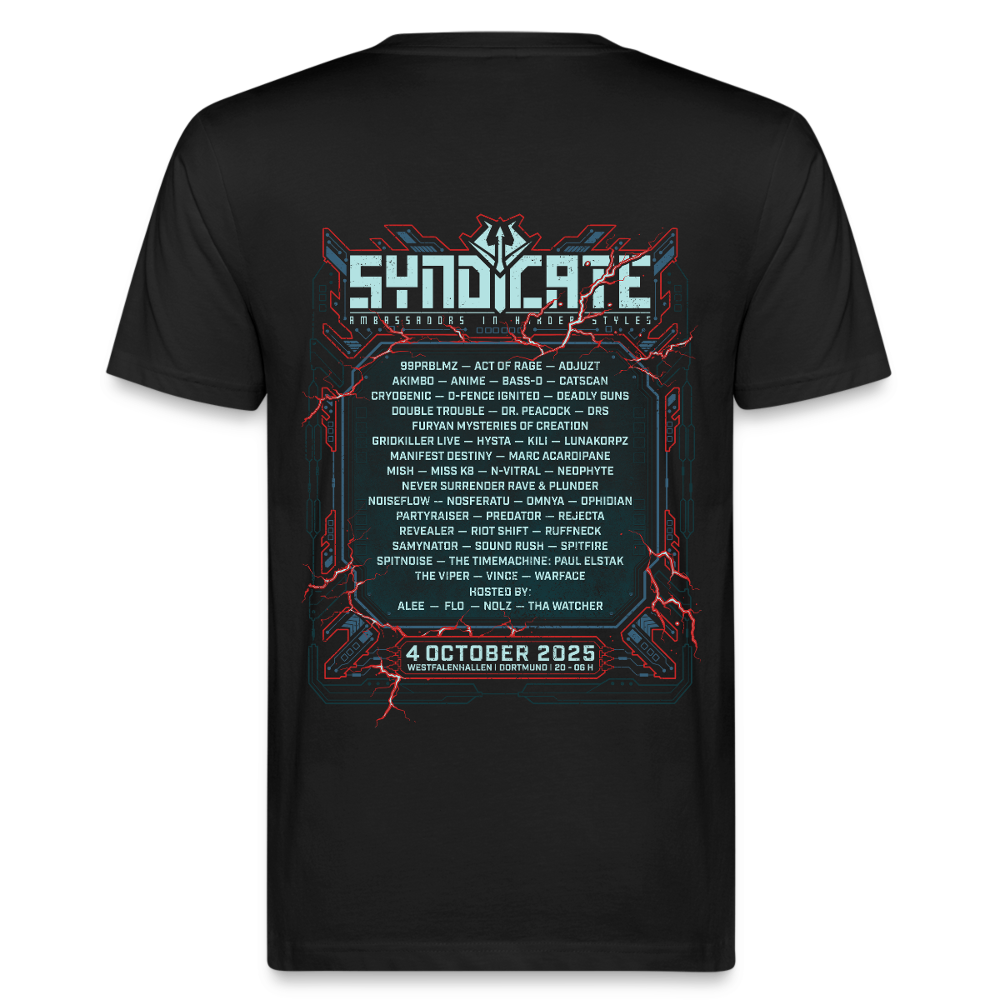 Trident - Organic Unisex T-Shirt - Schwarz