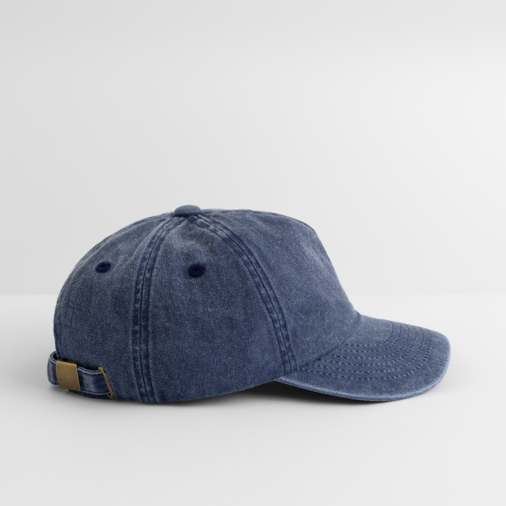 Syndicate Vintage Cap Orange Embroidery - Vintage Denim