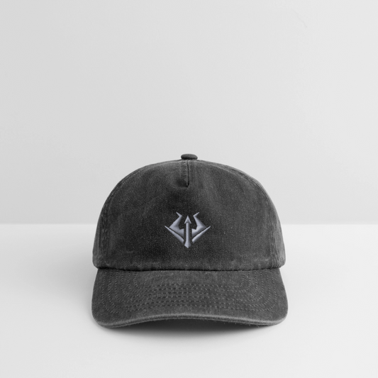 Syndicate Vintage Cap White Embroidery - Vintage Schwarz
