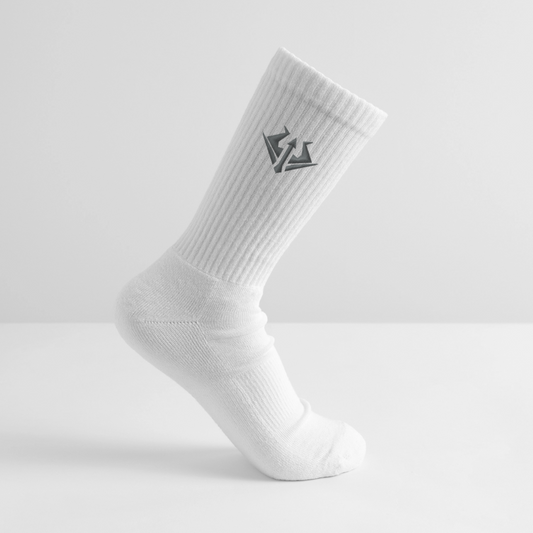 SYNDICATE Socken - Grau Stick - Weiß
