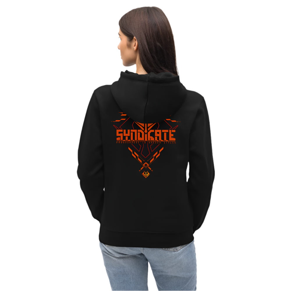 Red Razor - Unisex Organic Hoodie - Schwarz