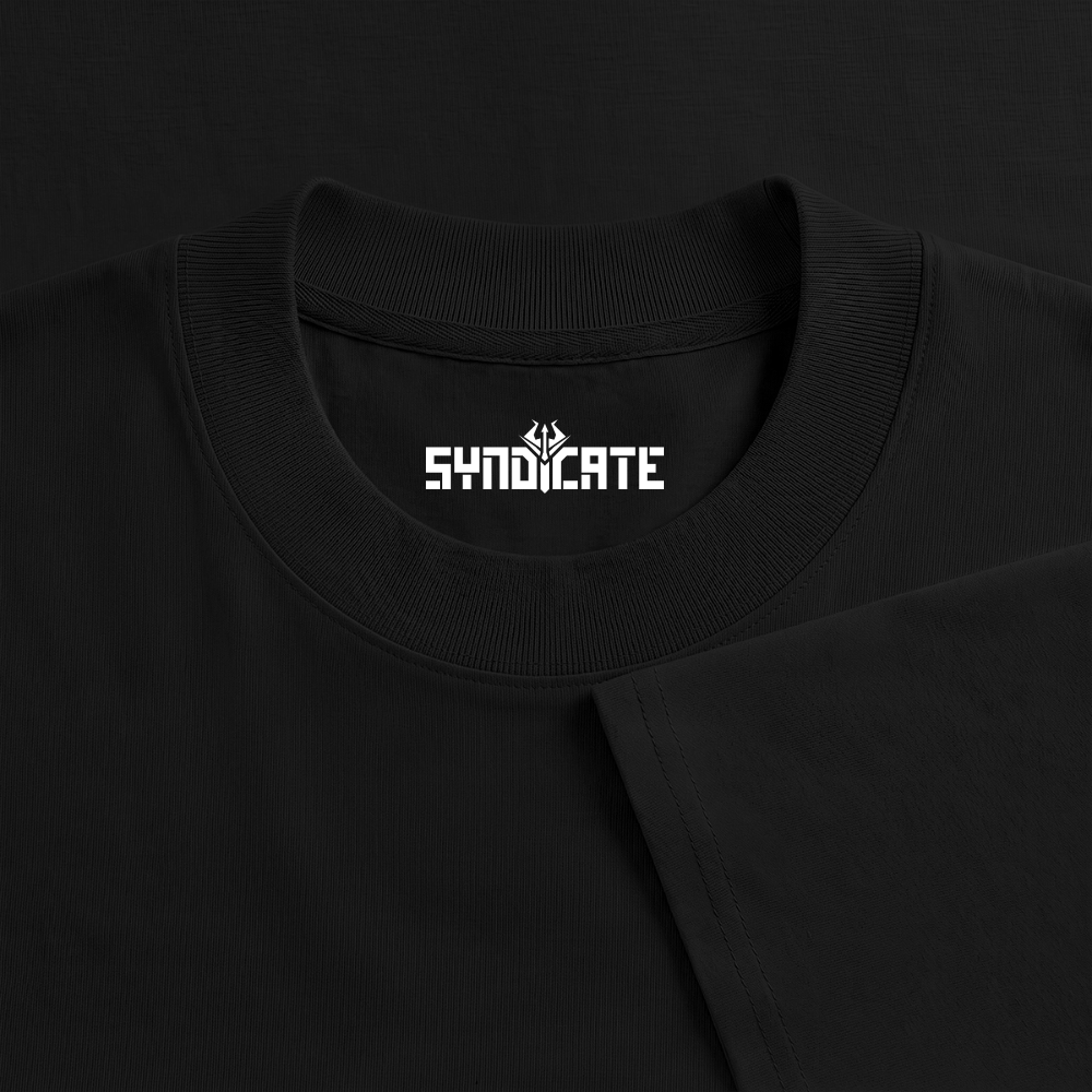 DARK MATERIA - Oversized Boxy Cut - Schwarz