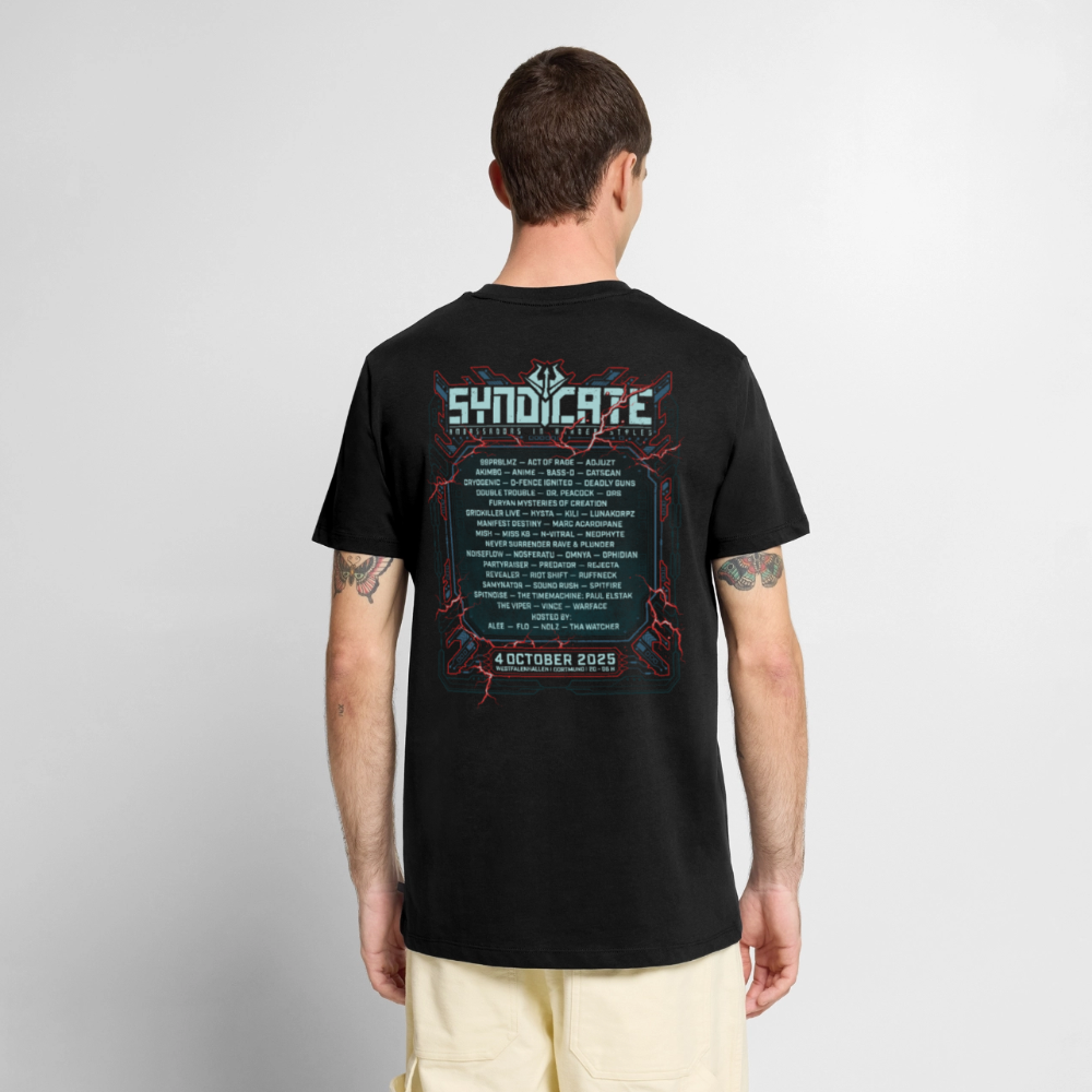 Trident Premium Organic Unisex T-Shirt - Schwarz