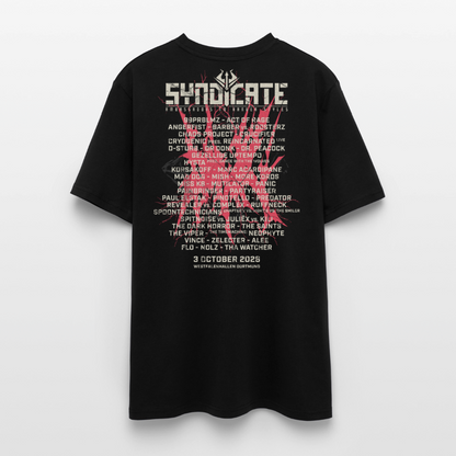 Line Up 3 - Unisex Organic T-Shirt - Schwarz