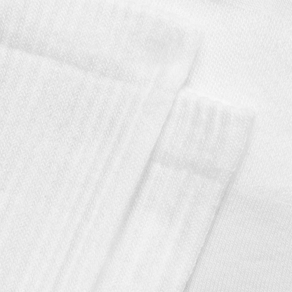 Syndicate Socks Gray Embroidery - Weiß