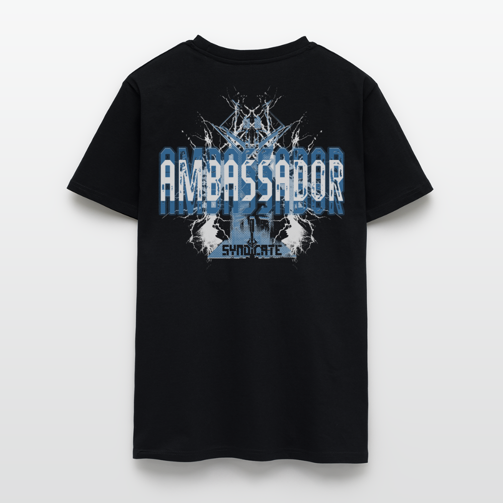 Blue Ambassador - Unisex Organic T-Shirt - Schwarz