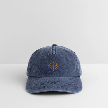 Syndicate Vintage Cap Orange Embroidery - Vintage Denim
