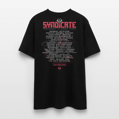 Line Up 2 - Unisex Organic T-Shirt - Schwarz