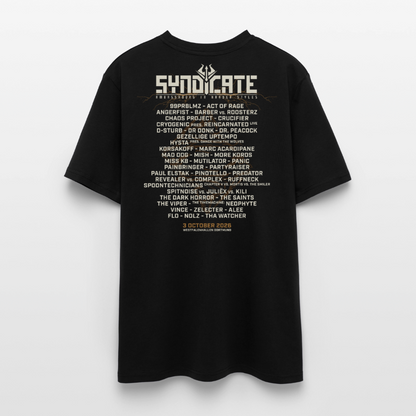 Line Up 1 - Unisex Organic T-Shirt - Schwarz