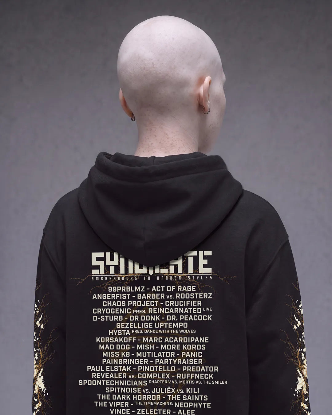 Hard Impact - Unisex Line Up Hoodie
