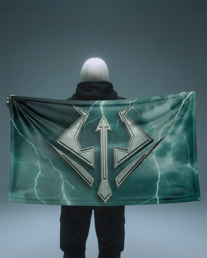 Dreizack - SYNDICATE Fahne